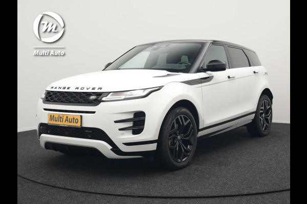 Land Rover Range Rover Evoque P300e AWD R-Dynamic Plug In Hybrid PHEV | Adaptive Cruise | Head Up Lederen Sportstoelen Memory | 20"L.M | Stuur & Stoelverwarming | Keyless | Apple Carplay |