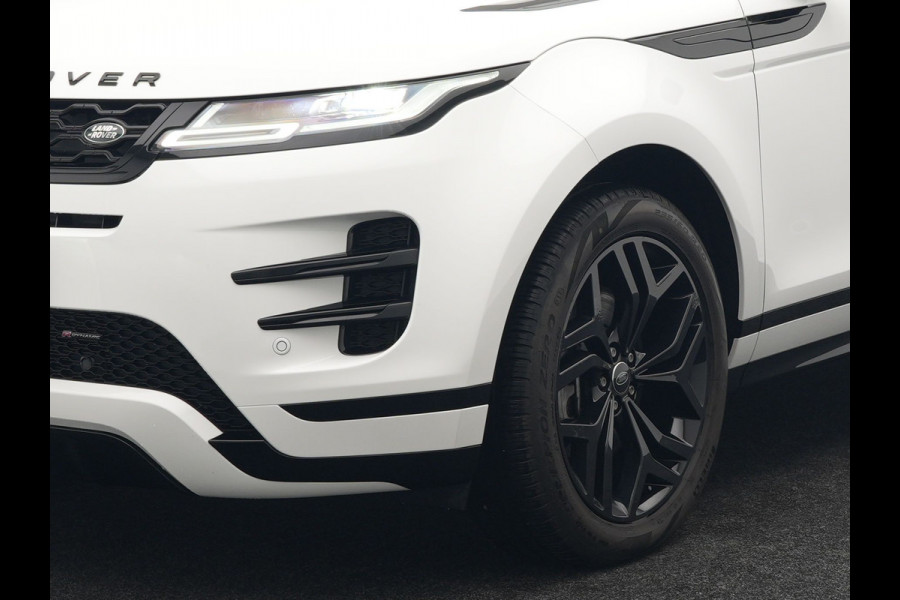 Land Rover Range Rover Evoque P300e AWD R-Dynamic Plug In Hybrid PHEV | Adaptive Cruise | Head Up Lederen Sportstoelen Memory | 20"L.M | Stuur & Stoelverwarming | Keyless | Apple Carplay |