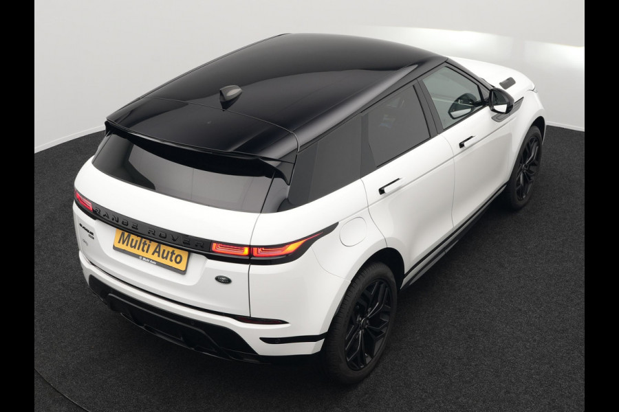 Land Rover Range Rover Evoque P300e AWD R-Dynamic Plug In Hybrid PHEV | Adaptive Cruise | Head Up Lederen Sportstoelen Memory | 20"L.M | Stuur & Stoelverwarming | Keyless | Apple Carplay |