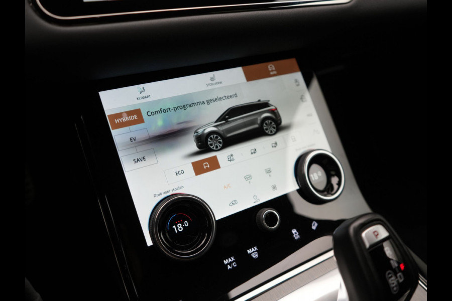 Land Rover Range Rover Evoque P300e AWD R-Dynamic Plug In Hybrid PHEV | Adaptive Cruise | Head Up Lederen Sportstoelen Memory | 20"L.M | Stuur & Stoelverwarming | Keyless | Apple Carplay |