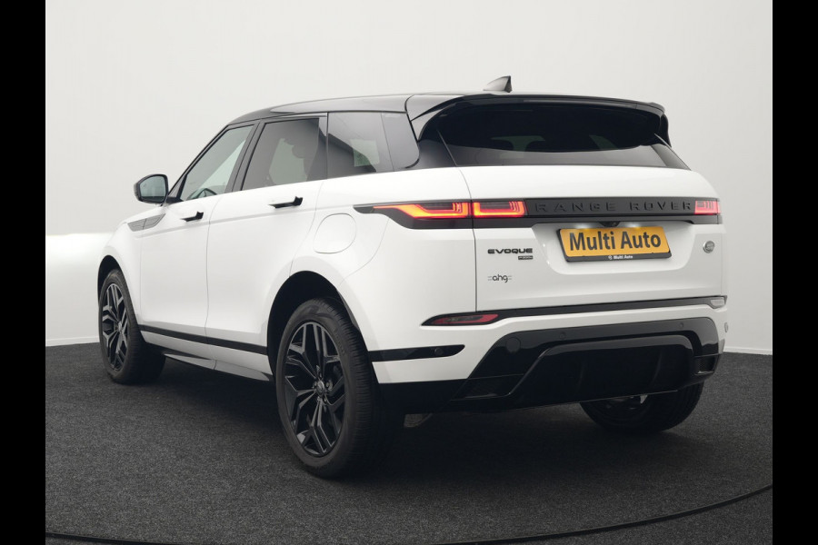 Land Rover Range Rover Evoque P300e AWD R-Dynamic Plug In Hybrid PHEV | Adaptive Cruise | Head Up Lederen Sportstoelen Memory | 20"L.M | Stuur & Stoelverwarming | Keyless | Apple Carplay |