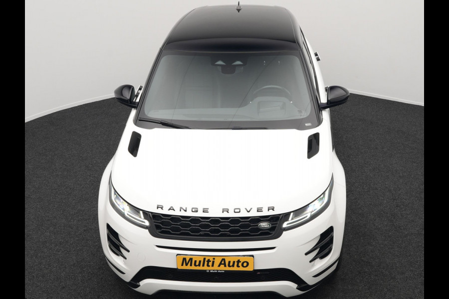 Land Rover Range Rover Evoque P300e AWD R-Dynamic Plug In Hybrid PHEV | Adaptive Cruise | Head Up Lederen Sportstoelen Memory | 20"L.M | Stuur & Stoelverwarming | Keyless | Apple Carplay |