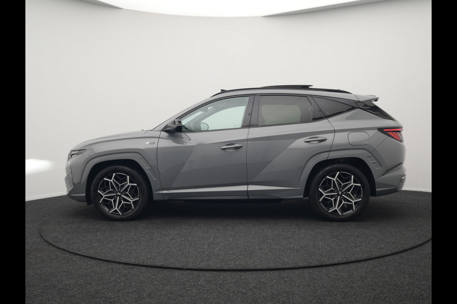 Hyundai Tucson 1.6 T-GDI N Line Sky 4WD Plug In Hybrid 265pk PHEV | Panodak | Alcantara Sportstoelen Memory & Ventilatie | Adaptive Cruise | Camera | Keyless | Krell Premium Sound | Apple Carplay | 19"L.M | Stuurverwarming |