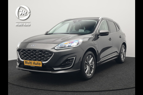 Ford Kuga Vignale Plug in Hybrid 225pk PHEV | Panodak | Head Up | Adaptive Cruise | 360 Camera | Lederen Sportstoelen Memory & Verwarmd | Apple Carplay | Bang&Olufsen | Navigatie | Pilot Assist | Virtual | DAB | Blis |