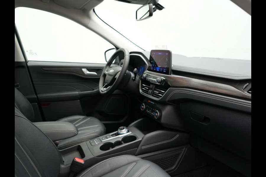 Ford Kuga Vignale Plug in Hybrid 225pk PHEV | Panodak | Head Up | Adaptive Cruise | 360 Camera | Lederen Sportstoelen Memory & Verwarmd | Apple Carplay | Bang&Olufsen | Navigatie | Pilot Assist | Virtual | DAB | Blis |