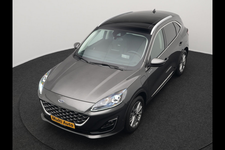 Ford Kuga Vignale Plug in Hybrid 225pk PHEV | Panodak | Head Up | Adaptive Cruise | 360 Camera | Lederen Sportstoelen Memory & Verwarmd | Apple Carplay | Bang&Olufsen | Navigatie | Pilot Assist | Virtual | DAB | Blis |