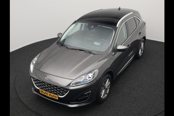 Ford Kuga Vignale Plug in Hybrid 225pk PHEV | Panodak | Head Up | Adaptive Cruise | 360 Camera | Lederen Sportstoelen Memory & Verwarmd | Apple Carplay | Bang&Olufsen | Navigatie | Pilot Assist | Virtual | DAB | Blis |