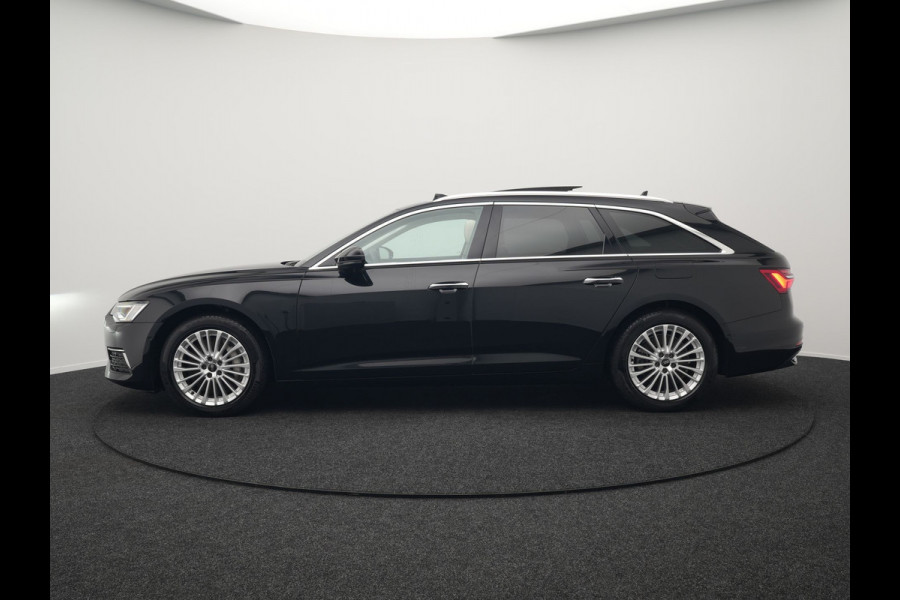 Audi A6 Avant 50 TFSI Quattro Design Plug In Hybrid 300pk Dealer O.H PHEV | Panodak | Head Up | Adaptive Cruise | 360 Camera | Bang&olufsen | Lederen Sportstoelen Memory & Verwarmd | Navigatie | Virtual | DAB |