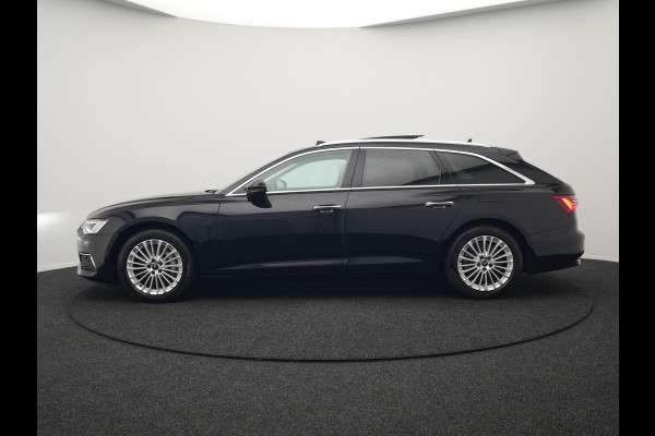 Audi A6 Avant 50 TFSI Quattro Design Plug In Hybrid 300pk Dealer O.H PHEV | Panodak | Head Up | Adaptive Cruise | 360 Camera | Bang&olufsen | Lederen Sportstoelen Memory & Verwarmd | Navigatie | Virtual | DAB |