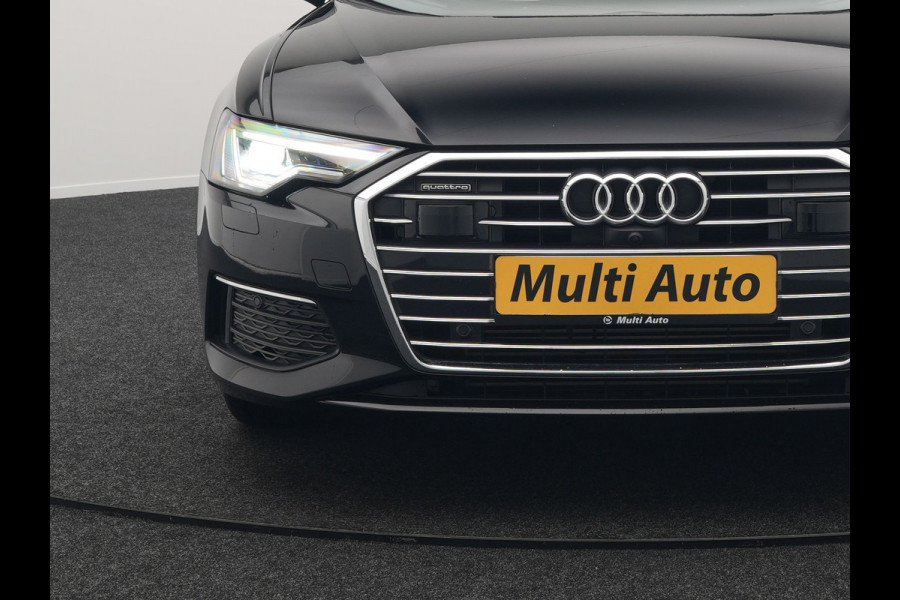 Audi A6 Avant 50 TFSI Quattro Design Plug In Hybrid 300pk Dealer O.H PHEV | Panodak | Head Up | Adaptive Cruise | 360 Camera | Bang&olufsen | Lederen Sportstoelen Memory & Verwarmd | Navigatie | Virtual | DAB |