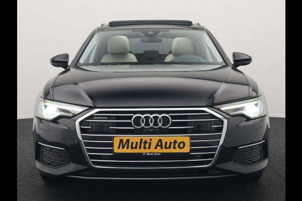 Audi A6 Avant 50 TFSI Quattro Design Plug In Hybrid 300pk Dealer O.H PHEV | Panodak | Head Up | Adaptive Cruise | 360 Camera | Bang&olufsen | Lederen Sportstoelen Memory & Verwarmd | Navigatie | Virtual | DAB |