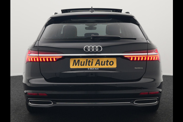 Audi A6 Avant 50 TFSI Quattro Design Plug In Hybrid 300pk Dealer O.H PHEV | Panodak | Head Up | Adaptive Cruise | 360 Camera | Bang&olufsen | Lederen Sportstoelen Memory & Verwarmd | Navigatie | Virtual | DAB |