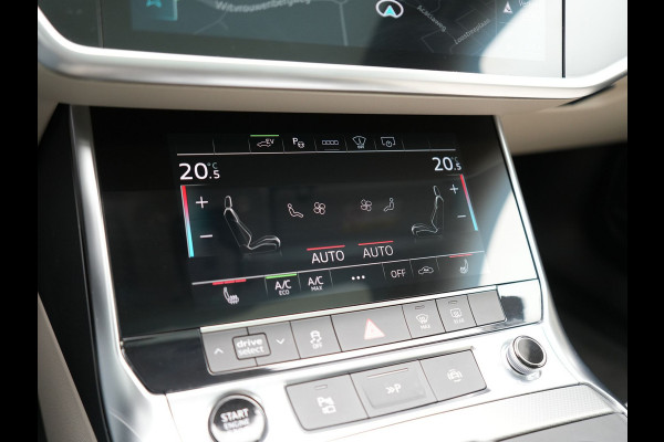 Audi A6 Avant 50 TFSI Quattro Design Plug In Hybrid 300pk Dealer O.H PHEV | Panodak | Head Up | Adaptive Cruise | 360 Camera | Bang&olufsen | Lederen Sportstoelen Memory & Verwarmd | Navigatie | Virtual | DAB |