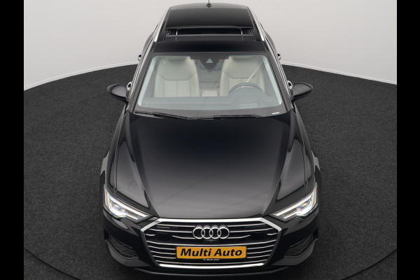 Audi A6 Avant 50 TFSI Quattro Design Plug In Hybrid 300pk Dealer O.H PHEV | Panodak | Head Up | Adaptive Cruise | 360 Camera | Bang&olufsen | Lederen Sportstoelen Memory & Verwarmd | Navigatie | Virtual | DAB |