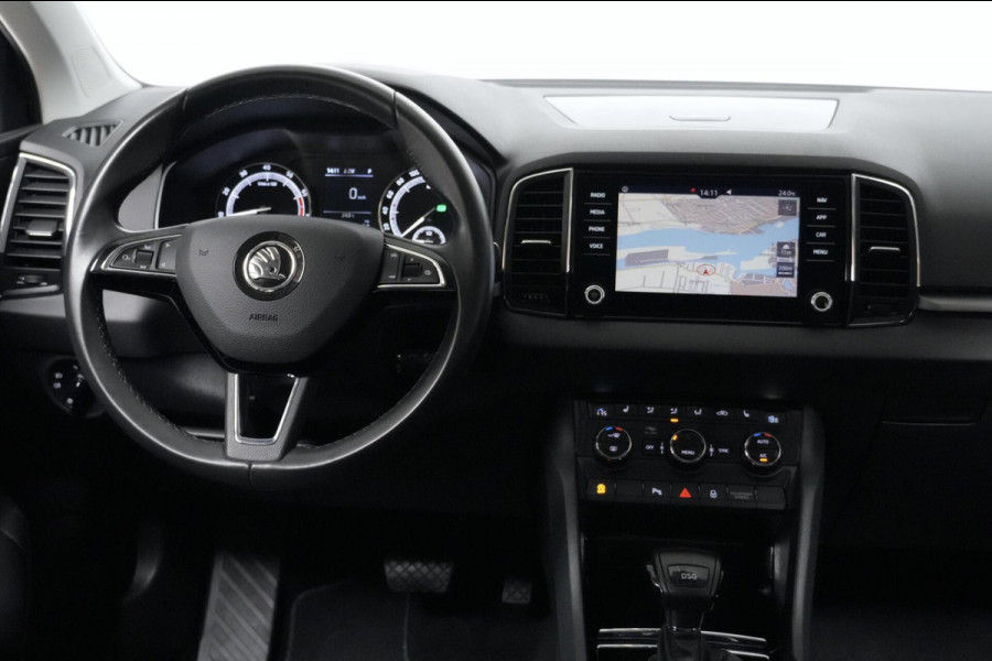 Škoda Karoq 1.0 TSI Clever Edition Automaat 116 PK | CarPlay | Cruise | Stoelverwarming | Trekhaak | Camera | Pdc | Climate |