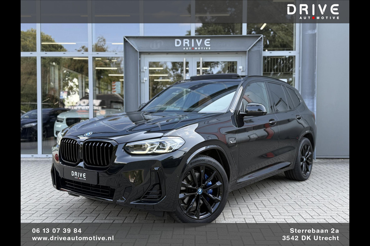 BMW X3 xDrive30e High Executive M-Sport|SOH91%|Pano|El. M-sportzetels|Trekhaak|HUD|HIFI