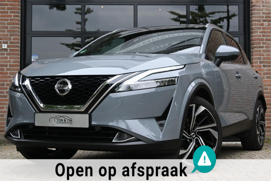 Nissan QASHQAI 1.3 MHEV Tekna+ Plus Pano Leder Trekhaak ProPilot '21