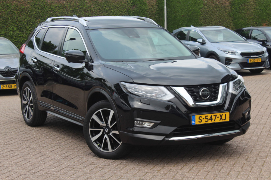 Nissan X-Trail 1.3 DIG-T Tekna 7p. / Trekhaak / Panoramadak / 360Camera / Leder / 19'' / Keyless / Stuurverwarming / Bose / DAB / Stoelverwarming / Cruise Control
