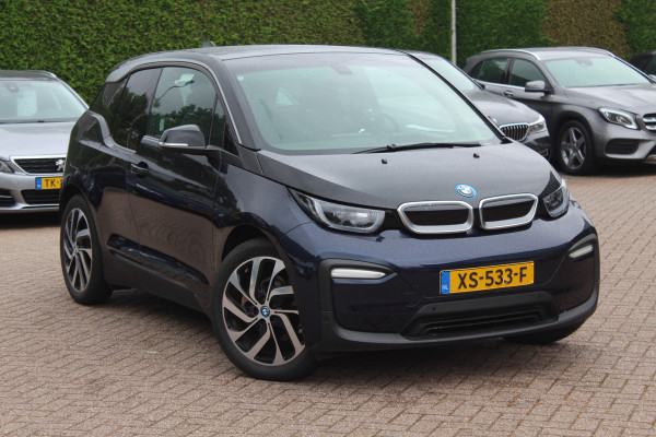 BMW i3 Basis 120Ah 42 kWh / SoH 90.5% / Camera / Navigatie / 19'' / Harman Kardon / Stoelverwarming / Cruise Control / Warmtepomp / Getint glas