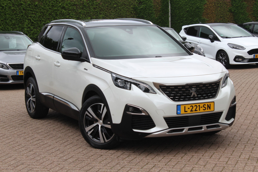 Peugeot 3008 1.6 e-THP GT Line / Trekhaak / Navigatie / Parkeerhulp V+A / 18'' / Half leder / Stoelverwarming / Cruise Control