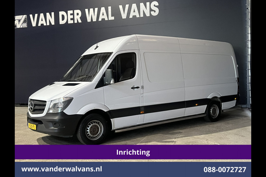 Mercedes-Benz Sprinter 311 CDI Automaat L3H2 *Post NL inrichting* Euro6 Camera | Schappen Doorloopdeur, 270 Gr. achterdeuren, Sidebars