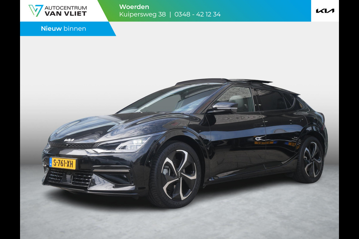 Kia Ev6 GT-Line AWD 77.4 kWh | Cruise | Clima | 360° Camera | Stoelverwarming-ventilatie | Keyless | Navi |