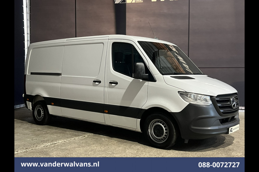 Mercedes-Benz Sprinter 314 CDI 143pk L2H1 Euro6 Airco | Camera | Navigatie | Apple Carplay | Android Auto | Cruisecontrol Chauffeursstoel, Bijrijdersbank