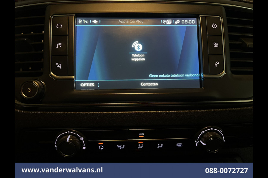 Peugeot Expert 2.0 BlueHDI 123pk L1H1 Euro6 Airco | Camera | Navigatie | Apple Carplay | Android Auto | 2500kg Trekhaak Cruisecontrol, Parkeersensoren, Bijrijdersbank
