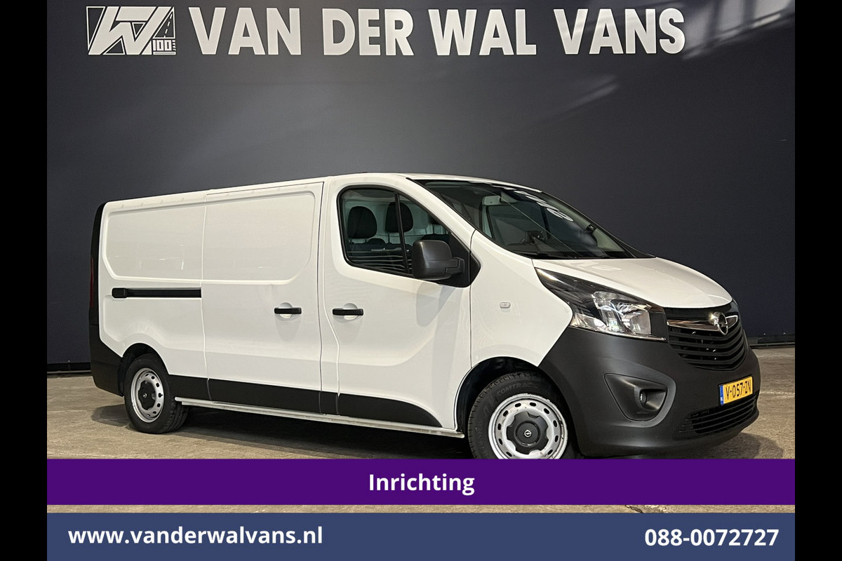 Opel Vivaro 1.6 CDTI 126pk L2H1 Inrichting dubbele vloer Euro6 Airco | Camera | Navigatie | Cruisecontrol | Trekhaak | LED Parkeersensoren, Bijrijdersbank, Achterklep Opel Vivaro 1.6 CDTI 126pk L2H1 Inrichting dubbele vloer Euro6 Airco | Camera | Navigatie | Cruisecontrol | Trekhaak | LED Parkeersensoren, Bijrijdersbank, Achterklep