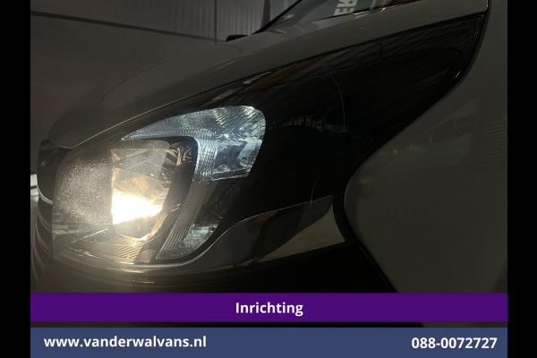 Opel Vivaro 1.6 CDTI 126pk L2H1 Inrichting dubbele vloer Euro6 Airco | Camera | Navigatie | Cruisecontrol | Trekhaak | LED Parkeersensoren, Bijrijdersbank, Achterklep