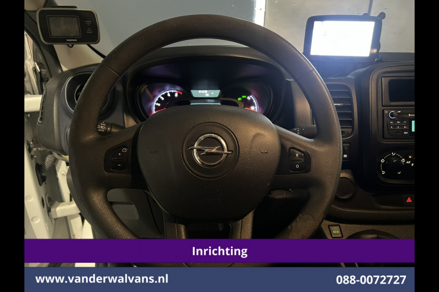 Opel Vivaro 1.6 CDTI 126pk L2H1 Inrichting dubbele vloer Euro6 Airco | Camera | Navigatie | Cruisecontrol | Trekhaak | LED Parkeersensoren, Bijrijdersbank, Achterklep