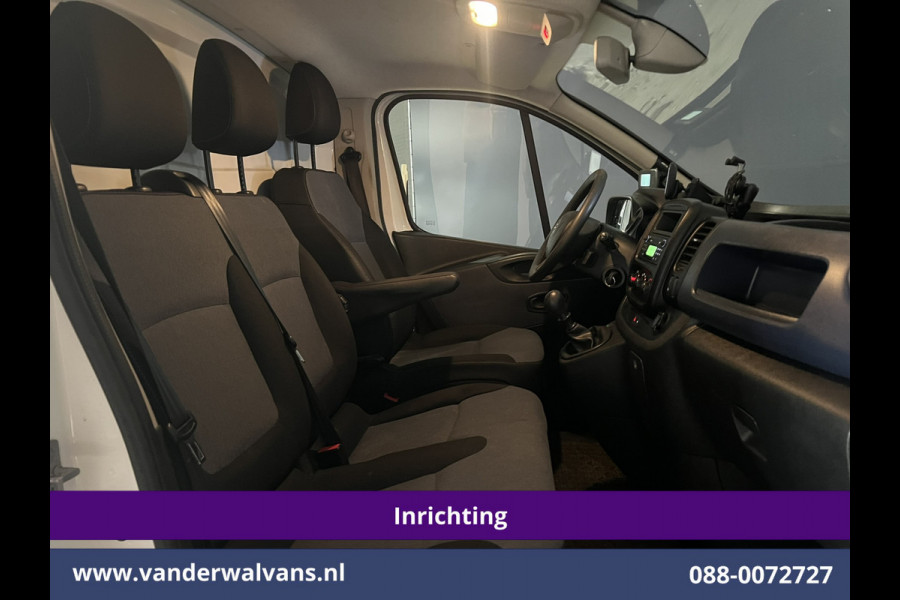 Opel Vivaro 1.6 CDTI 126pk L2H1 Inrichting dubbele vloer Euro6 Airco | Camera | Navigatie | Cruisecontrol | Trekhaak | LED Parkeersensoren, Bijrijdersbank, Achterklep