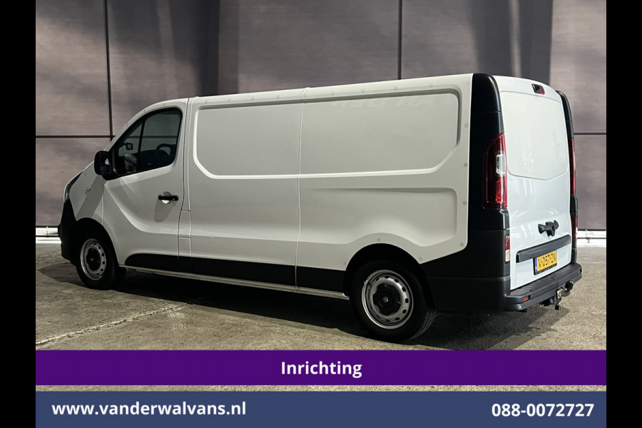 Opel Vivaro 1.6 CDTI 126pk L2H1 Inrichting dubbele vloer Euro6 Airco | Camera | Navigatie | Cruisecontrol | Trekhaak | LED Parkeersensoren, Bijrijdersbank, Achterklep