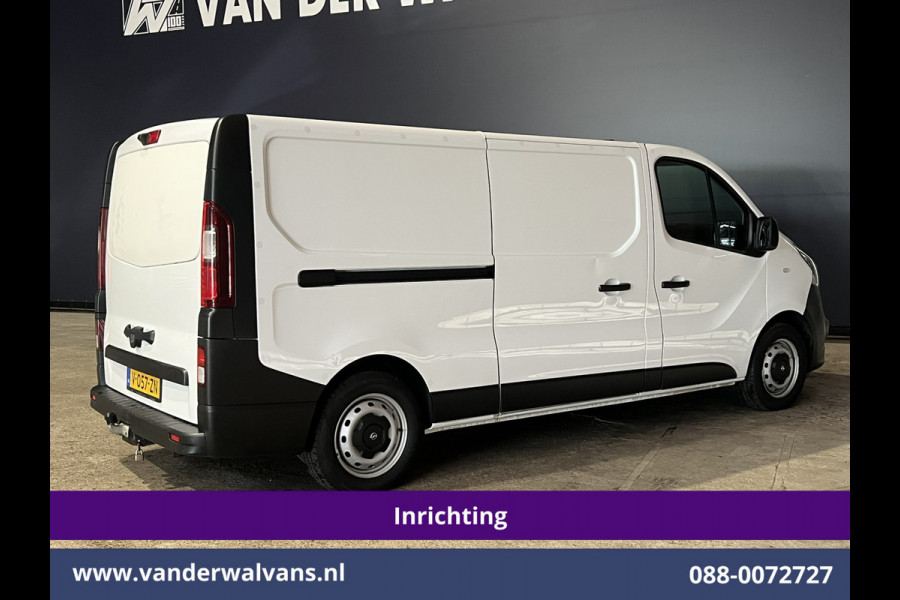 Opel Vivaro 1.6 CDTI 126pk L2H1 Inrichting dubbele vloer Euro6 Airco | Camera | Navigatie | Cruisecontrol | Trekhaak | LED Parkeersensoren, Bijrijdersbank, Achterklep