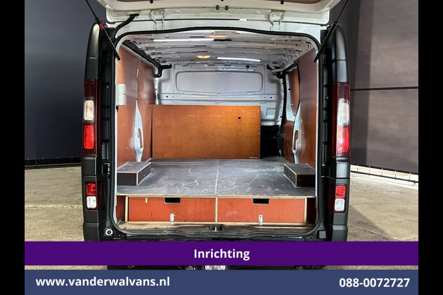 Opel Vivaro 1.6 CDTI 126pk L2H1 Inrichting dubbele vloer Euro6 Airco | Camera | Navigatie | Cruisecontrol | Trekhaak | LED Parkeersensoren, Bijrijdersbank, Achterklep