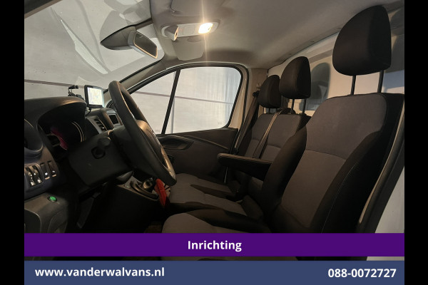 Opel Vivaro 1.6 CDTI 126pk L2H1 Inrichting dubbele vloer Euro6 Airco | Camera | Navigatie | Cruisecontrol | Trekhaak | LED Parkeersensoren, Bijrijdersbank, Achterklep