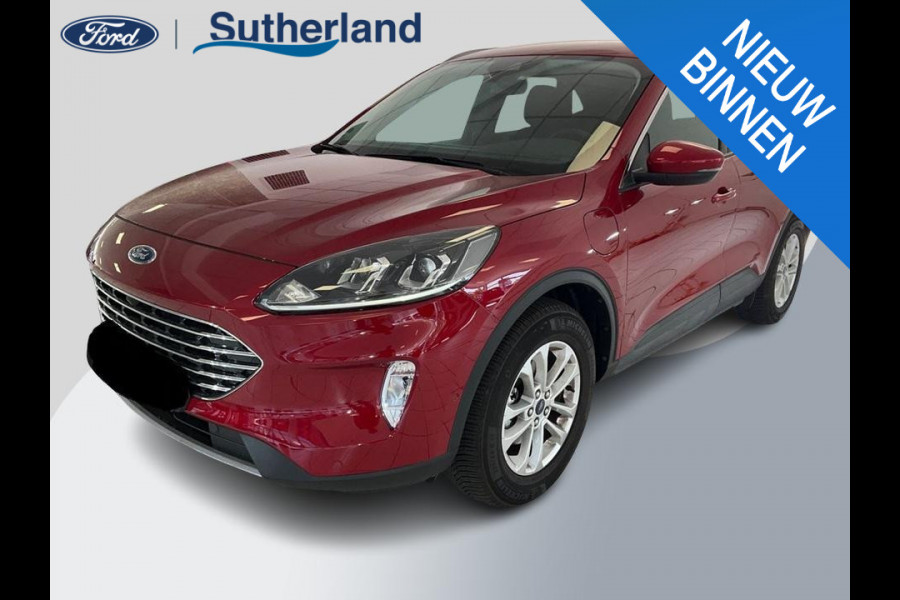 Ford Kuga 2.5 PHEV Titanium 225pk Wegklapbare Trekhaak (Elektrisch bedienbaar) | Winter Pack | cruise control adaptief | dodehoek detectie |  Privacy Glass | 1.500 kg trekgewicht | Verlengde Garantie t/m 04/2029