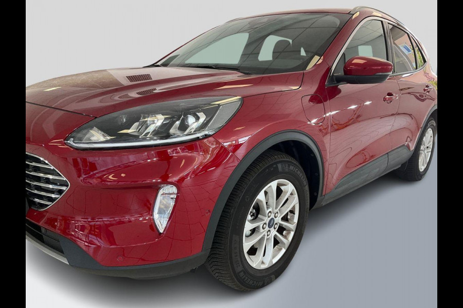 Ford Kuga 2.5 PHEV Titanium 225pk Wegklapbare Trekhaak (Elektrisch bedienbaar) | Winter Pack | cruise control adaptief | dodehoek detectie |  Privacy Glass | 1.500 kg trekgewicht | Verlengde Garantie t/m 04/2029