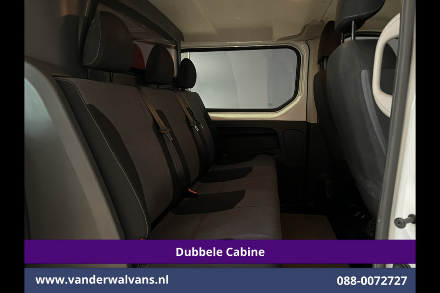 Opel Vivaro 1.6 CDTI 126pk L2H1 Dubbele Cabine Euro6 Airco | 5-Zits | Navigatie | Camera | LED | Cruisecontrol | Trekhaak Parkeersensoren