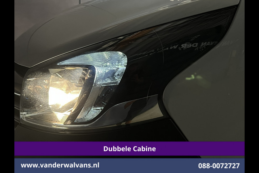 Opel Vivaro 1.6 CDTI 126pk L2H1 Dubbele Cabine Euro6 Airco | 5-Zits | Navigatie | Camera | LED | Cruisecontrol | Trekhaak Parkeersensoren