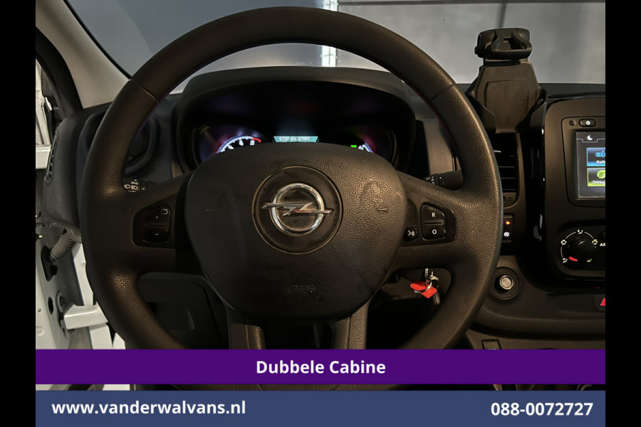 Opel Vivaro 1.6 CDTI 126pk L2H1 Dubbele Cabine Euro6 Airco | 5-Zits | Navigatie | Camera | LED | Cruisecontrol | Trekhaak Parkeersensoren