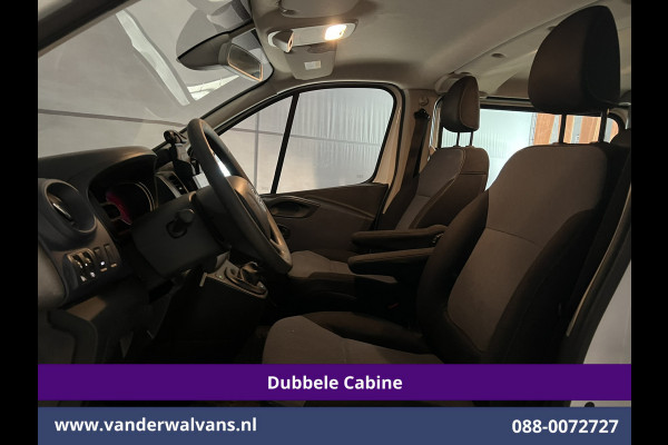 Opel Vivaro 1.6 CDTI 126pk L2H1 Dubbele Cabine Euro6 Airco | 5-Zits | Navigatie | Camera | LED | Cruisecontrol | Trekhaak Parkeersensoren