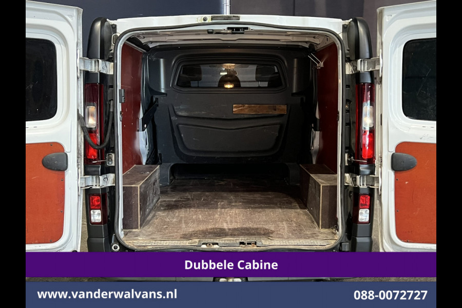 Opel Vivaro 1.6 CDTI 126pk L2H1 Dubbele Cabine Euro6 Airco | 5-Zits | Navigatie | Camera | LED | Cruisecontrol | Trekhaak Parkeersensoren