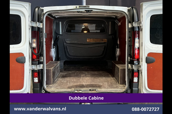 Opel Vivaro 1.6 CDTI 126pk L2H1 Dubbele Cabine Euro6 Airco | 5-Zits | Navigatie | Camera | LED | Cruisecontrol | Trekhaak Parkeersensoren
