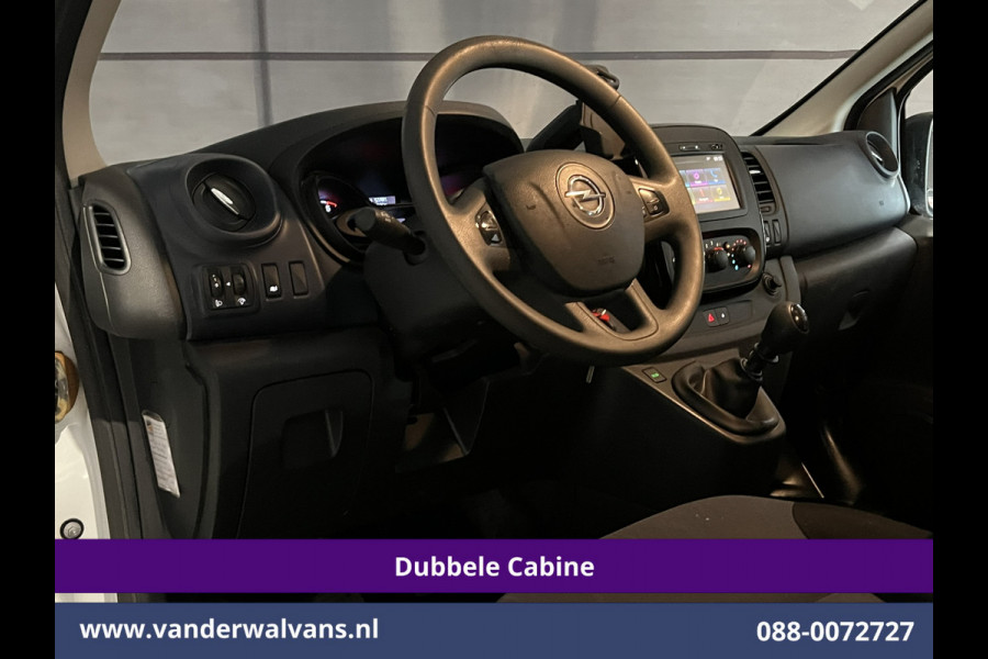 Opel Vivaro 1.6 CDTI 126pk L2H1 Dubbele Cabine Euro6 Airco | 5-Zits | Navigatie | Camera | LED | Cruisecontrol | Trekhaak Parkeersensoren