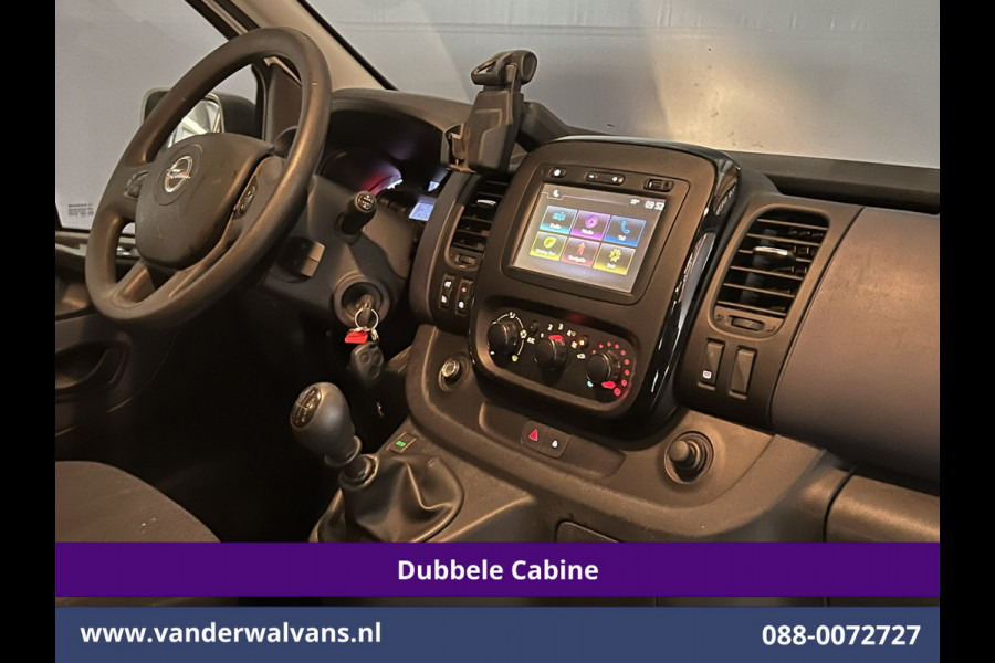 Opel Vivaro 1.6 CDTI 126pk L2H1 Dubbele Cabine Euro6 Airco | 5-Zits | Navigatie | Camera | LED | Cruisecontrol | Trekhaak Parkeersensoren