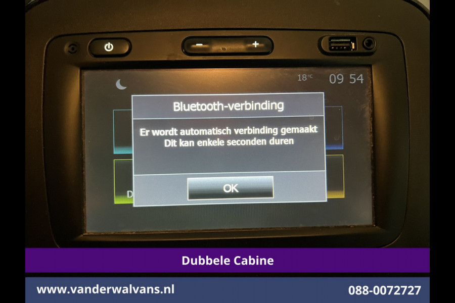 Opel Vivaro 1.6 CDTI 126pk L2H1 Dubbele Cabine Euro6 Airco | 5-Zits | Navigatie | Camera | LED | Cruisecontrol | Trekhaak Parkeersensoren