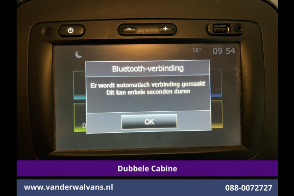 Opel Vivaro 1.6 CDTI 126pk L2H1 Dubbele Cabine Euro6 Airco | 5-Zits | Navigatie | Camera | LED | Cruisecontrol | Trekhaak Parkeersensoren