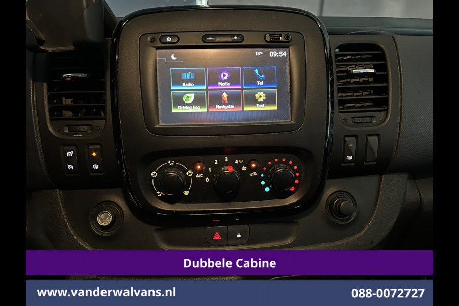 Opel Vivaro 1.6 CDTI 126pk L2H1 Dubbele Cabine Euro6 Airco | 5-Zits | Navigatie | Camera | LED | Cruisecontrol | Trekhaak Parkeersensoren