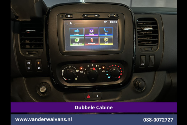 Opel Vivaro 1.6 CDTI 126pk L2H1 Dubbele Cabine Euro6 Airco | 5-Zits | Navigatie | Camera | LED | Cruisecontrol | Trekhaak Parkeersensoren